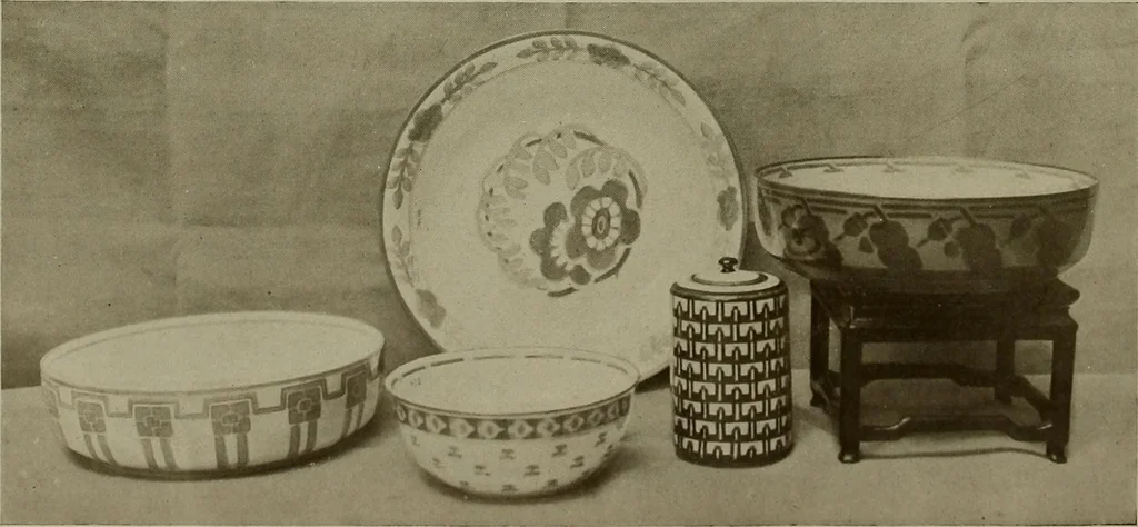 An illustration from Keramic studio, 1899, leaf 27