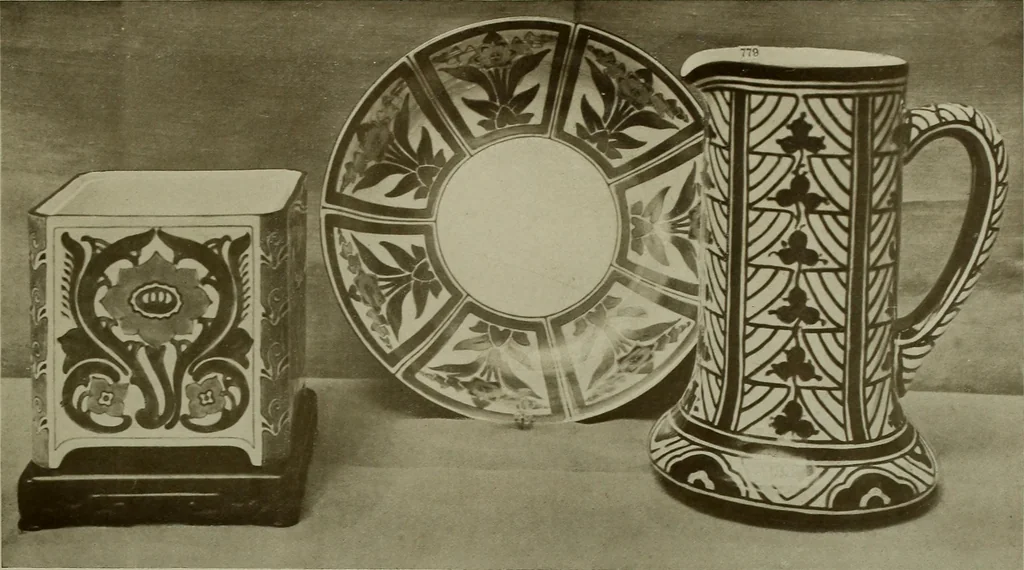An illustration from Keramic studio, 1899, leaf 28