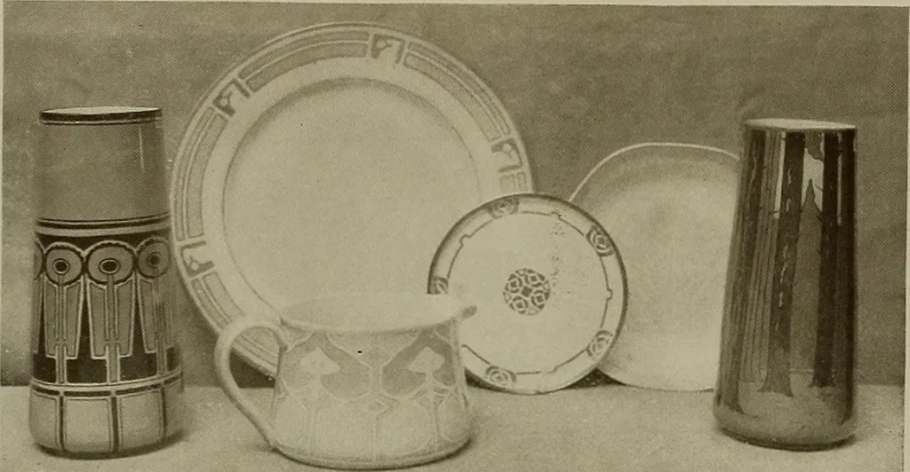An illustration from Keramic studio, 1899, leaf 29