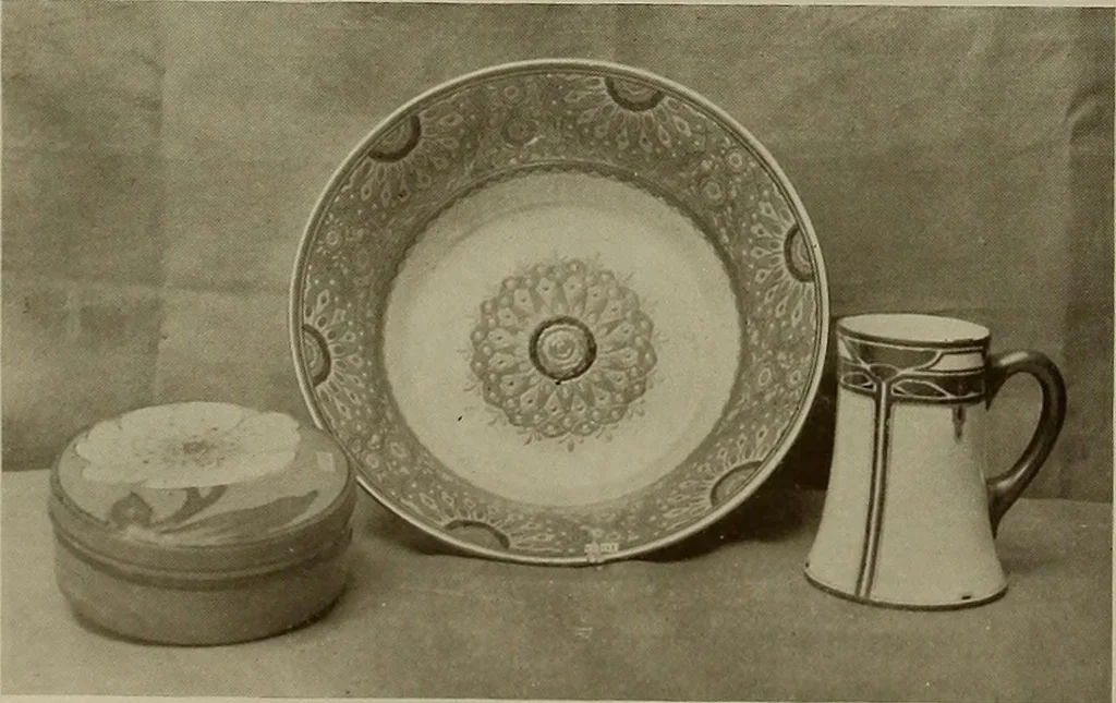 An illustration from Keramic studio, 1899, leaf 29