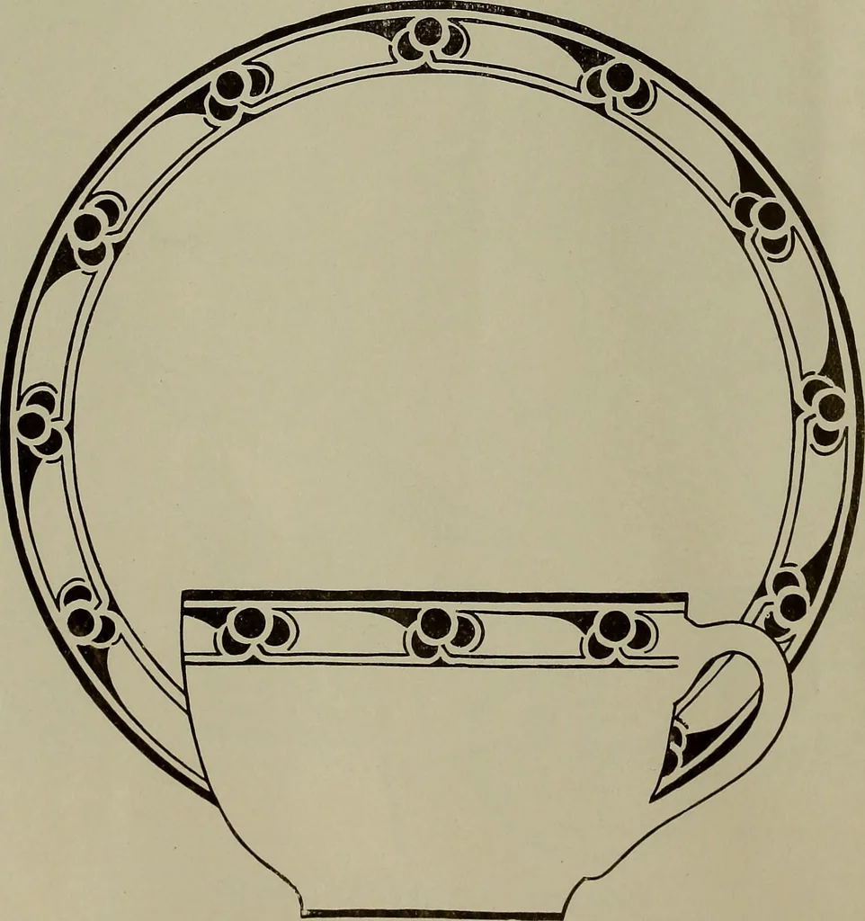 An illustration from Keramic studio, 1899, leaf 307