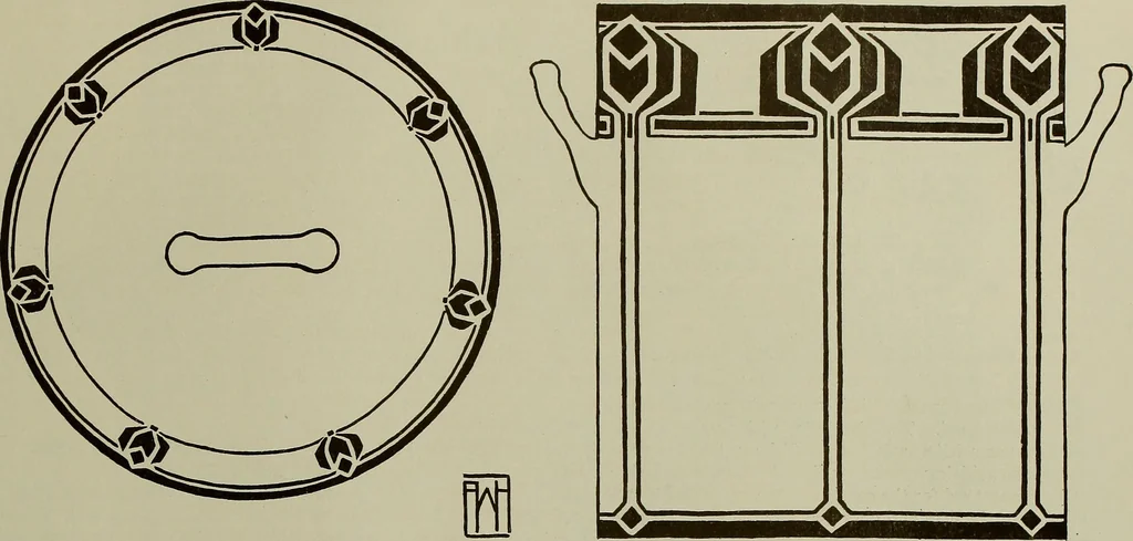 An illustration from Keramic studio, 1899, leaf 316