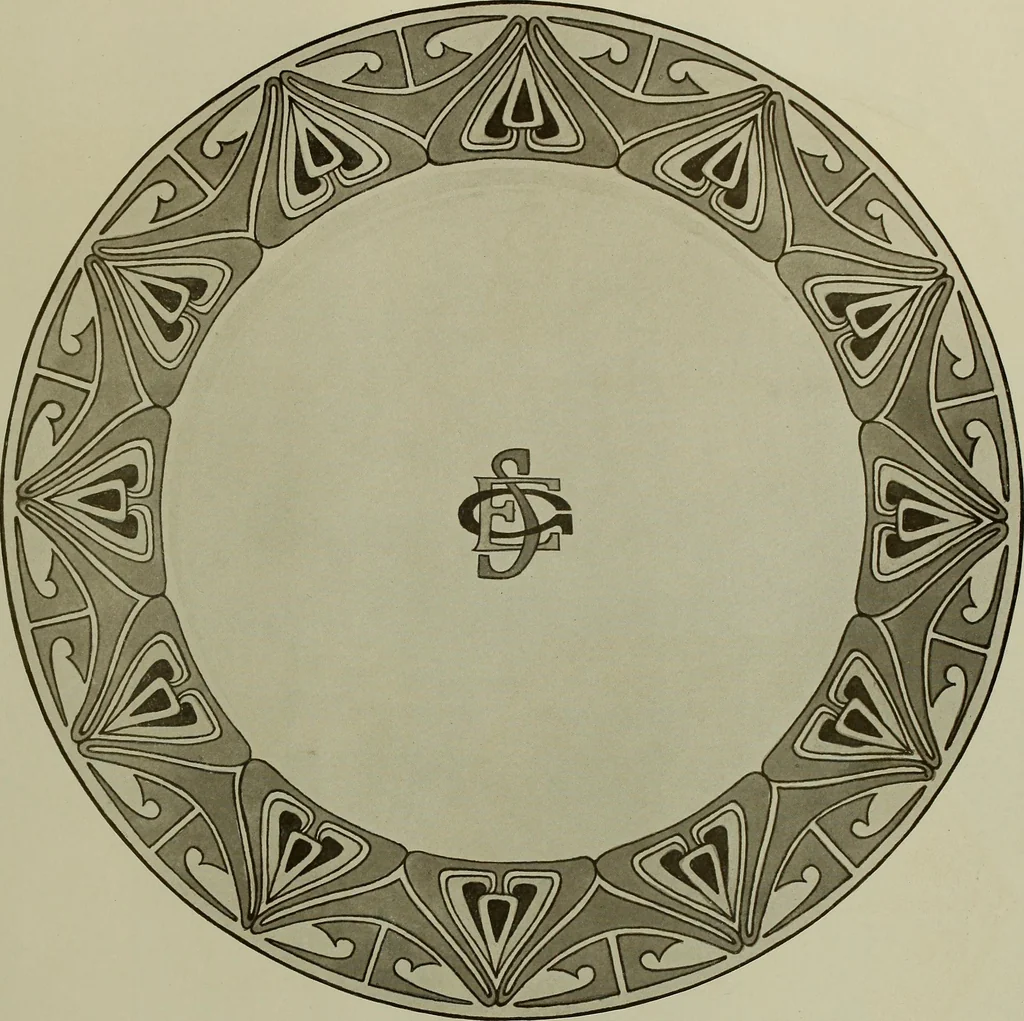 An illustration from Keramic studio, 1899, leaf 320
