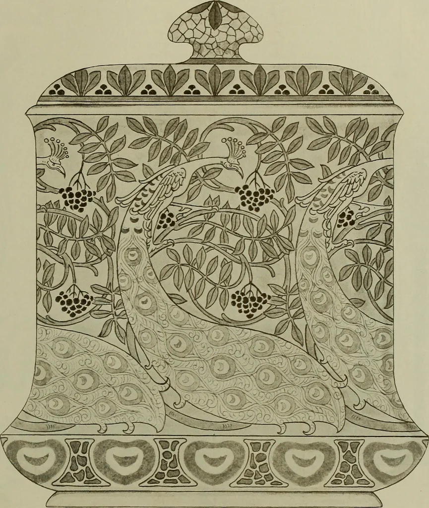 An illustration from Keramic studio, 1899, leaf 328