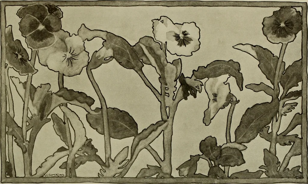An illustration from Keramic studio, 1899, leaf 332