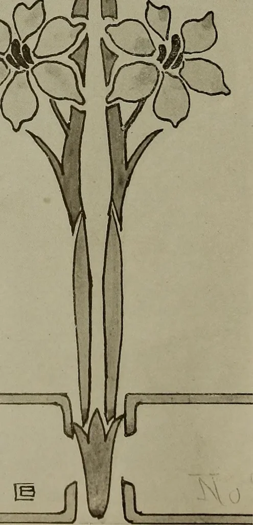 An illustration from Keramic studio, 1899, leaf 35