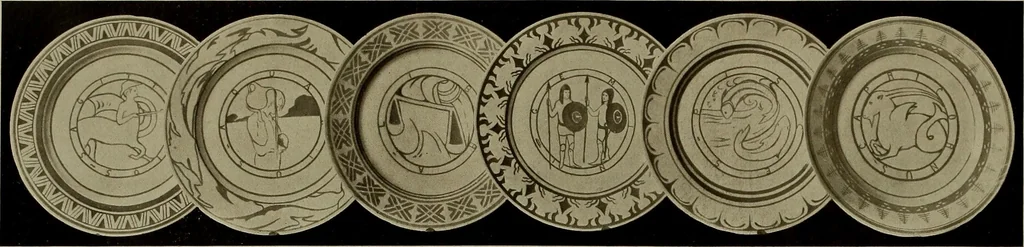 An illustration from Keramic studio, 1899, leaf 43