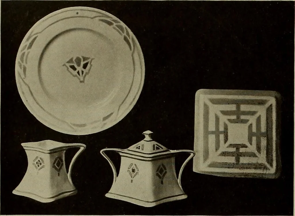 An illustration from Keramic studio, 1899, leaf 45