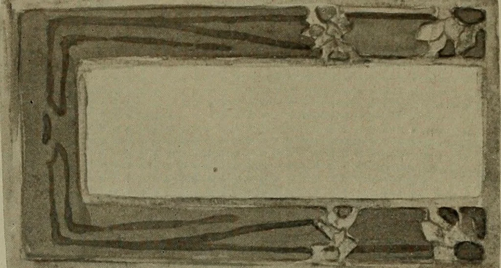 An illustration from Keramic studio, 1899, leaf 47