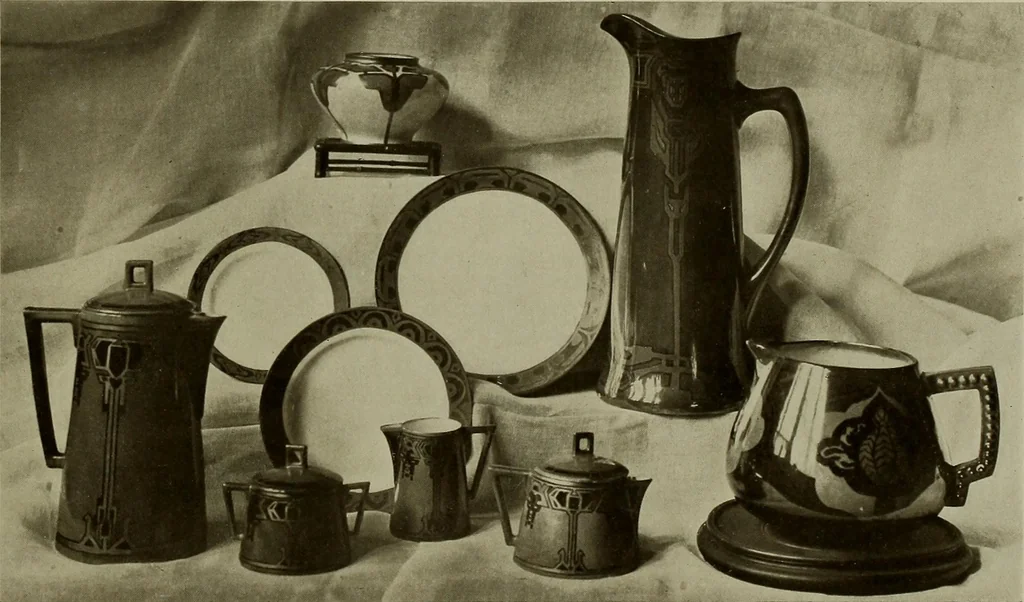 An illustration from Keramic studio, 1899, leaf 50