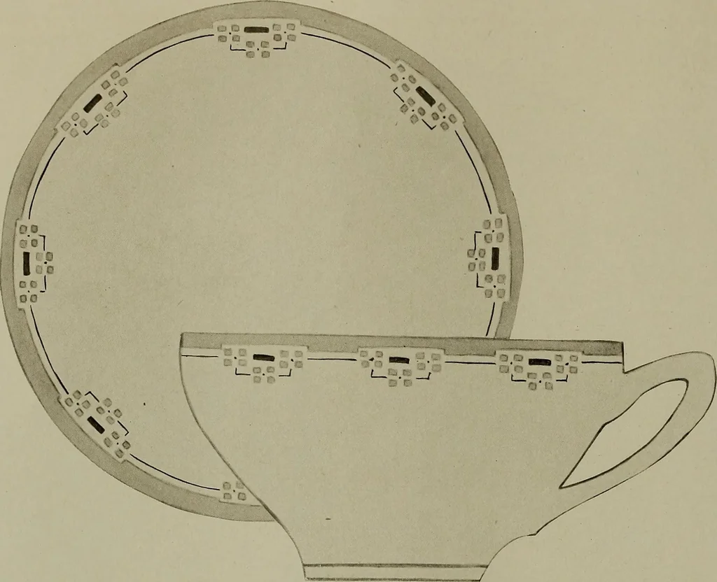 An illustration from Keramic studio, 1899, leaf 57
