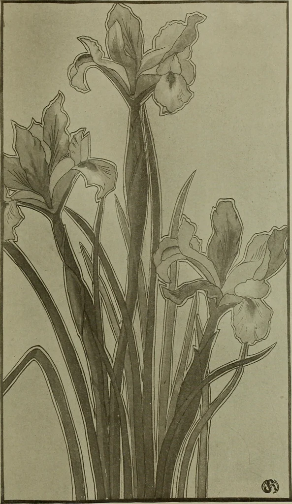 An illustration from Keramic studio, 1899, leaf 58
