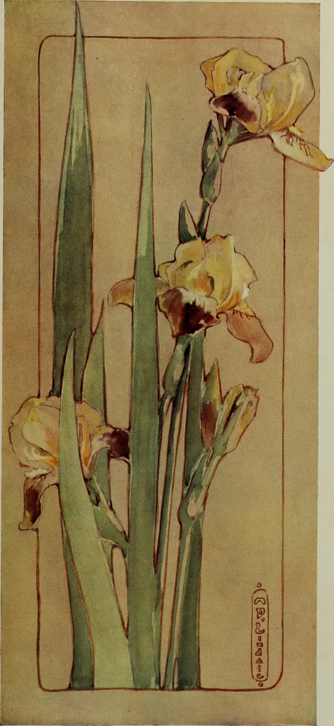 An illustration from Keramic studio, 1899, leaf 60