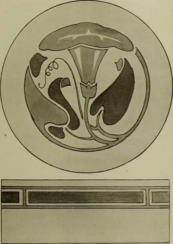 An illustration from Keramic studio, 1899, leaf 62