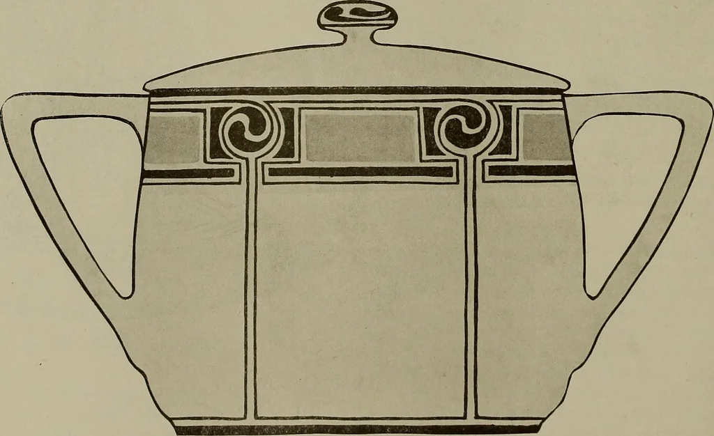An illustration from Keramic studio, 1899, leaf 63