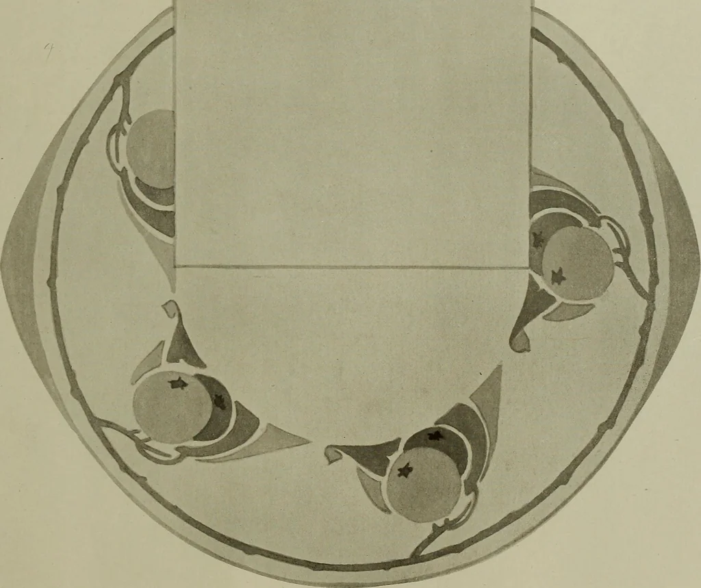 An illustration from Keramic studio, 1899, leaf 64