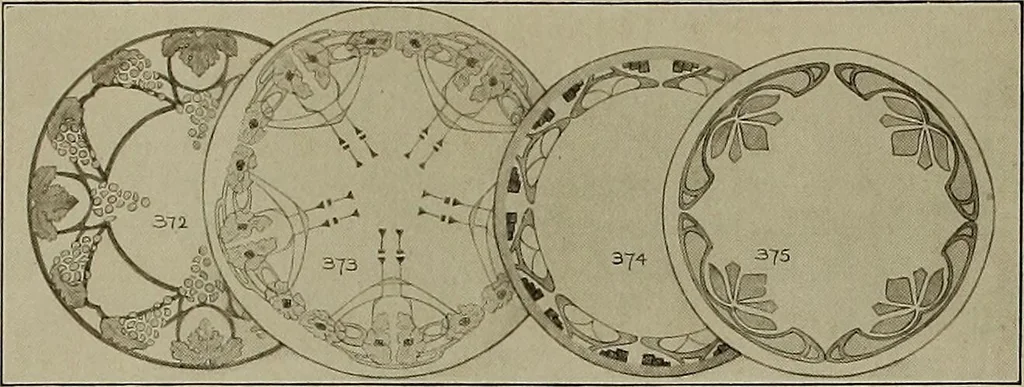 An illustration from Keramic studio, 1899, leaf 67