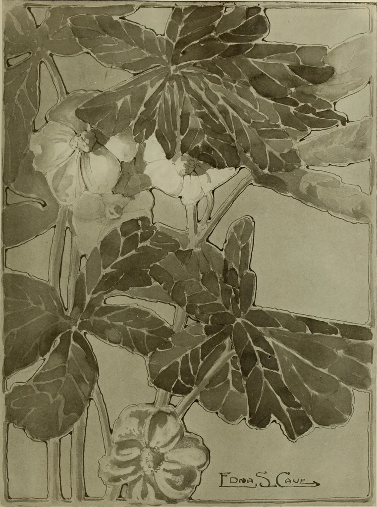 An illustration from Keramic studio, 1899, leaf 74