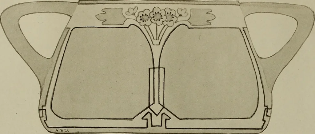 An illustration from Keramic studio, 1899, leaf 77