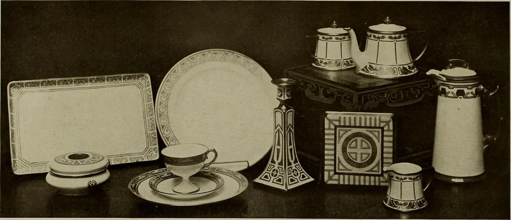 An illustration from Keramic studio, 1899, leaf 83
