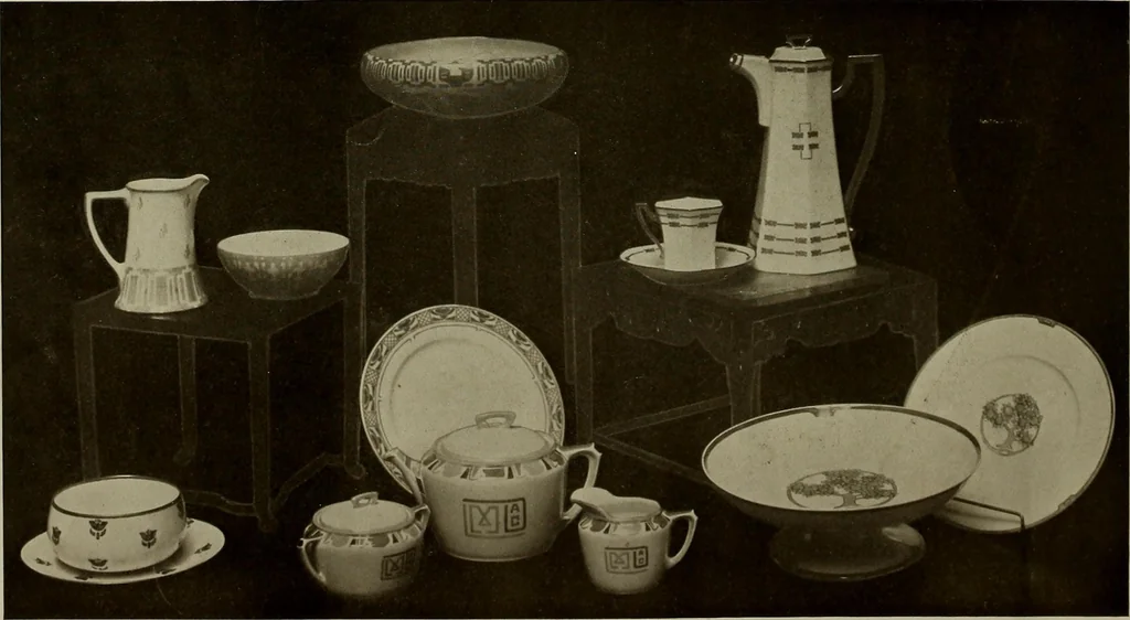 An illustration from Keramic studio, 1899, leaf 83