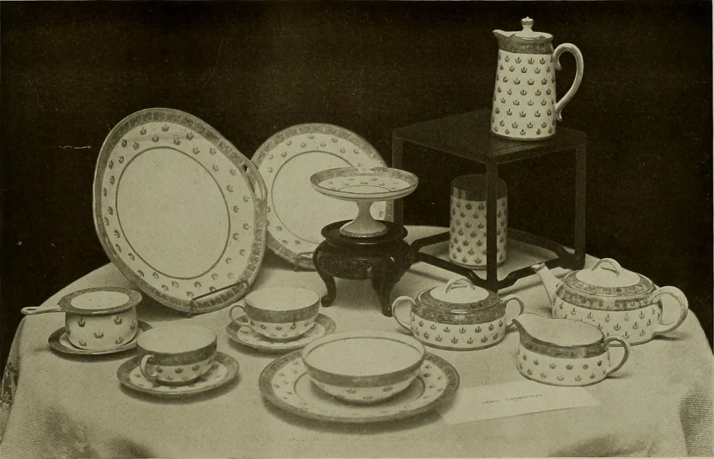 An illustration from Keramic studio, 1899, leaf 84