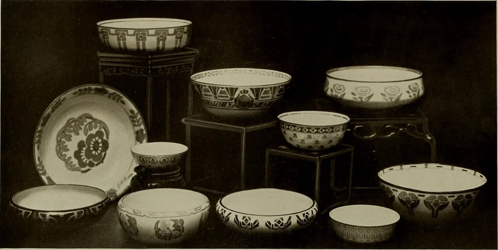 An illustration from Keramic studio, 1899, leaf 85