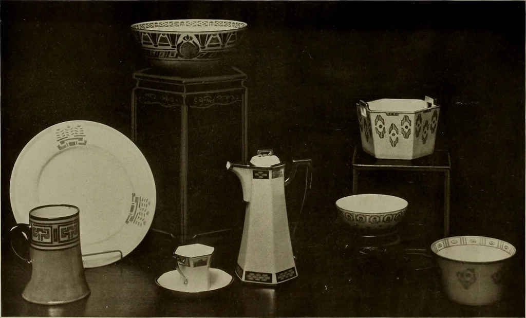 An illustration from Keramic studio, 1899, leaf 85