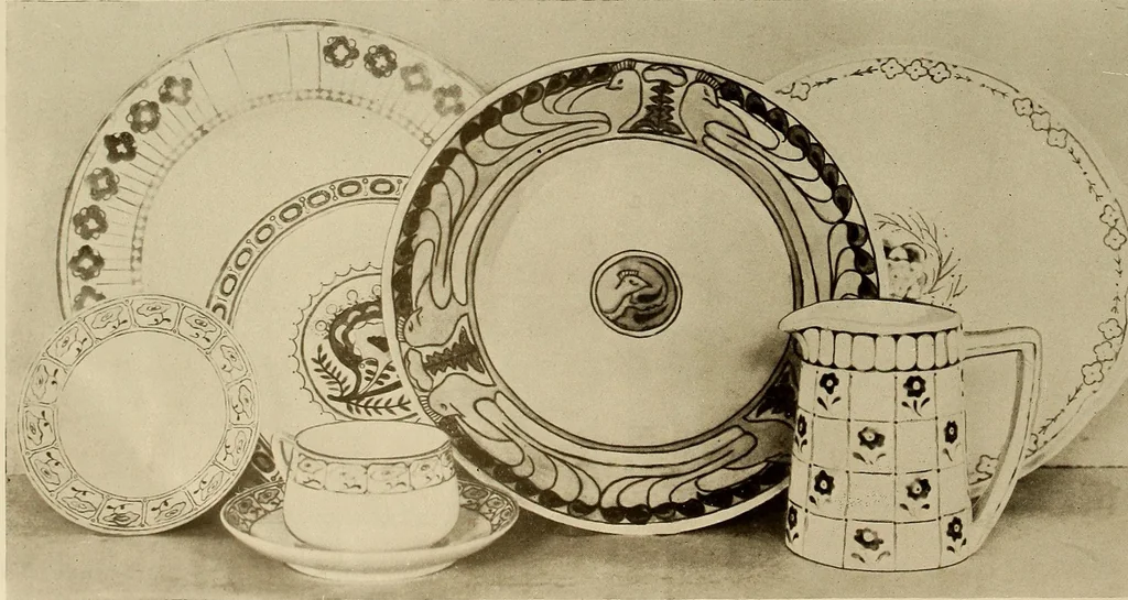 An illustration from Keramic studio, 1899, leaf 111