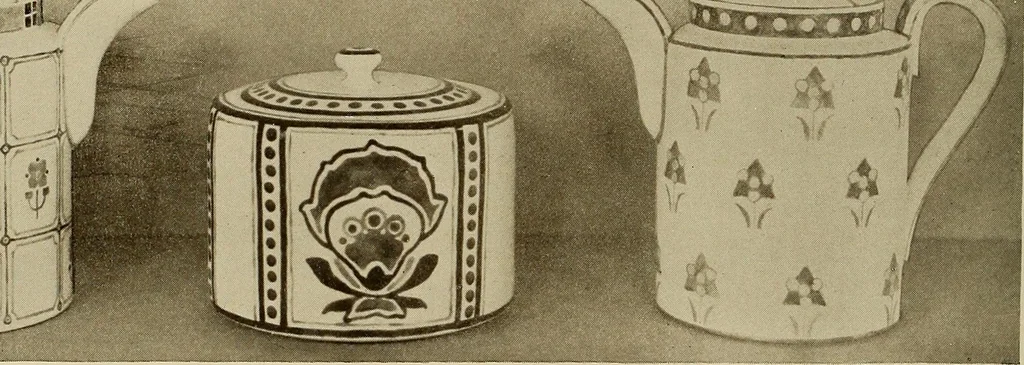 An illustration from Keramic studio, 1899, leaf 113