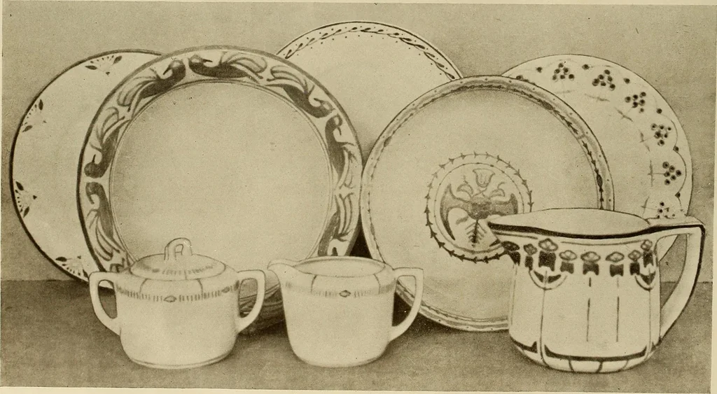 An illustration from Keramic studio, 1899, leaf 113