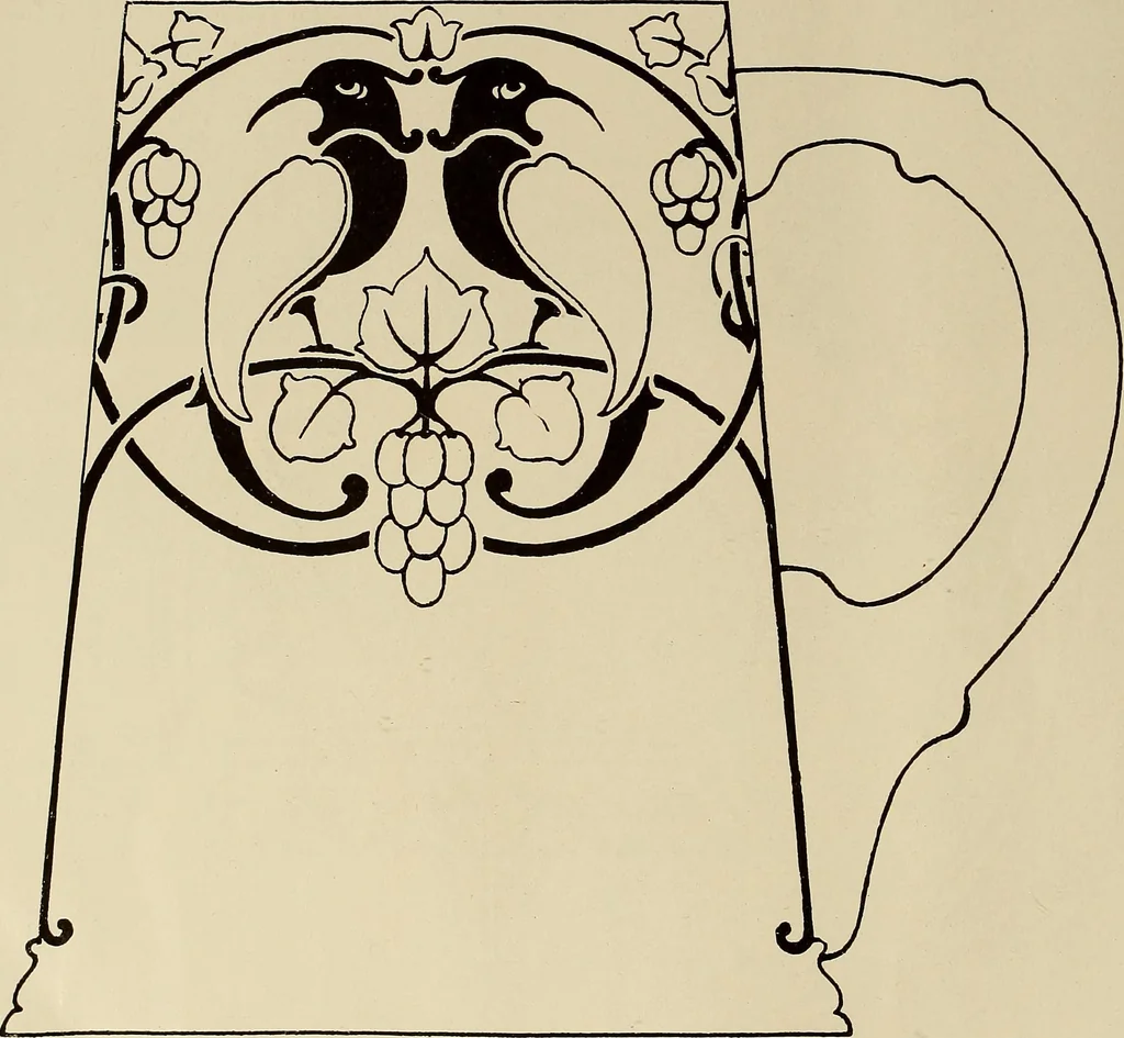 An illustration from Keramic studio, 1899, leaf 115