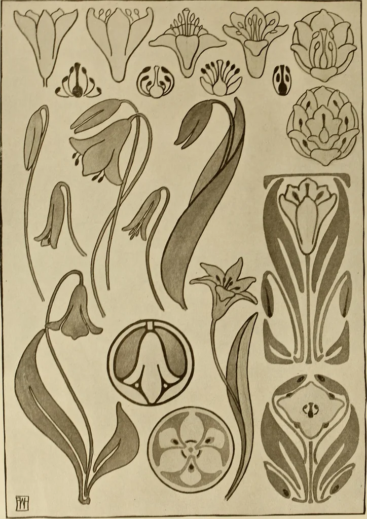 An illustration from Keramic studio, 1899, leaf 117