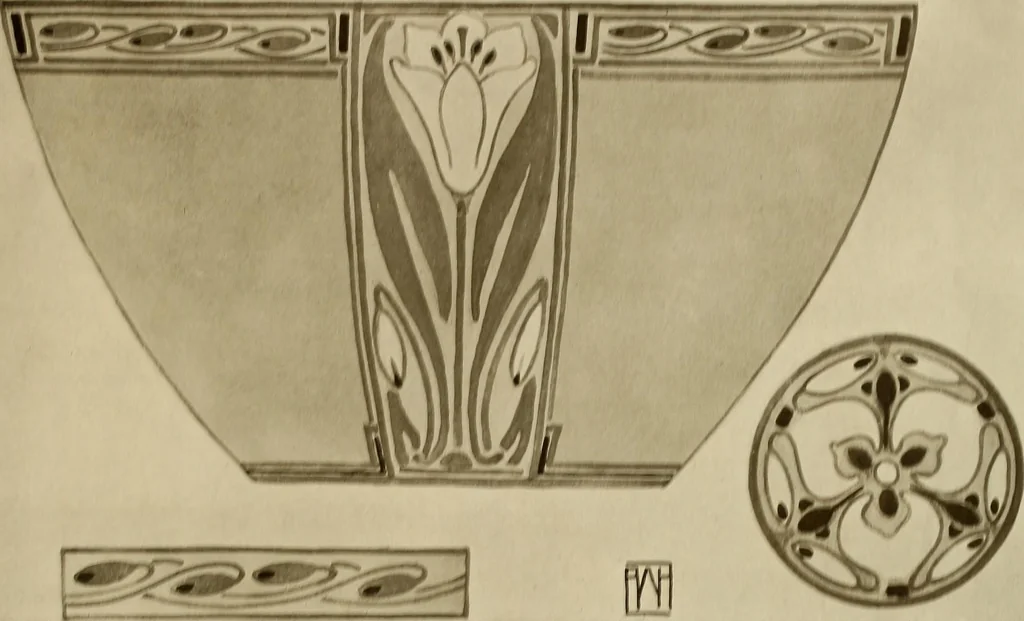 An illustration from Keramic studio, 1899, leaf 118