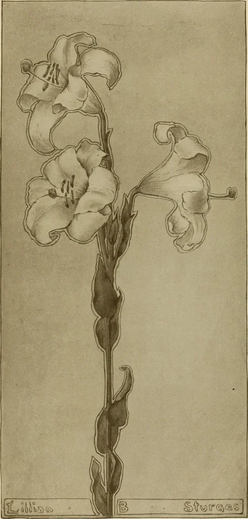 An illustration from Keramic studio, 1899, leaf 120