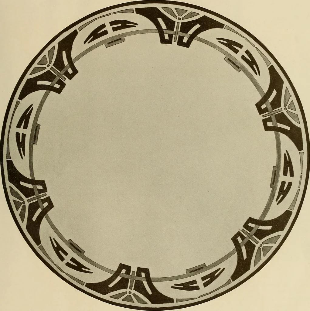 An illustration from Keramic studio, 1899, leaf 122