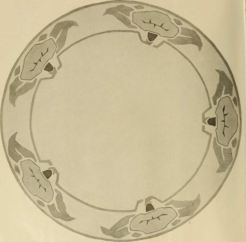 An illustration from Keramic studio, 1899, leaf 125