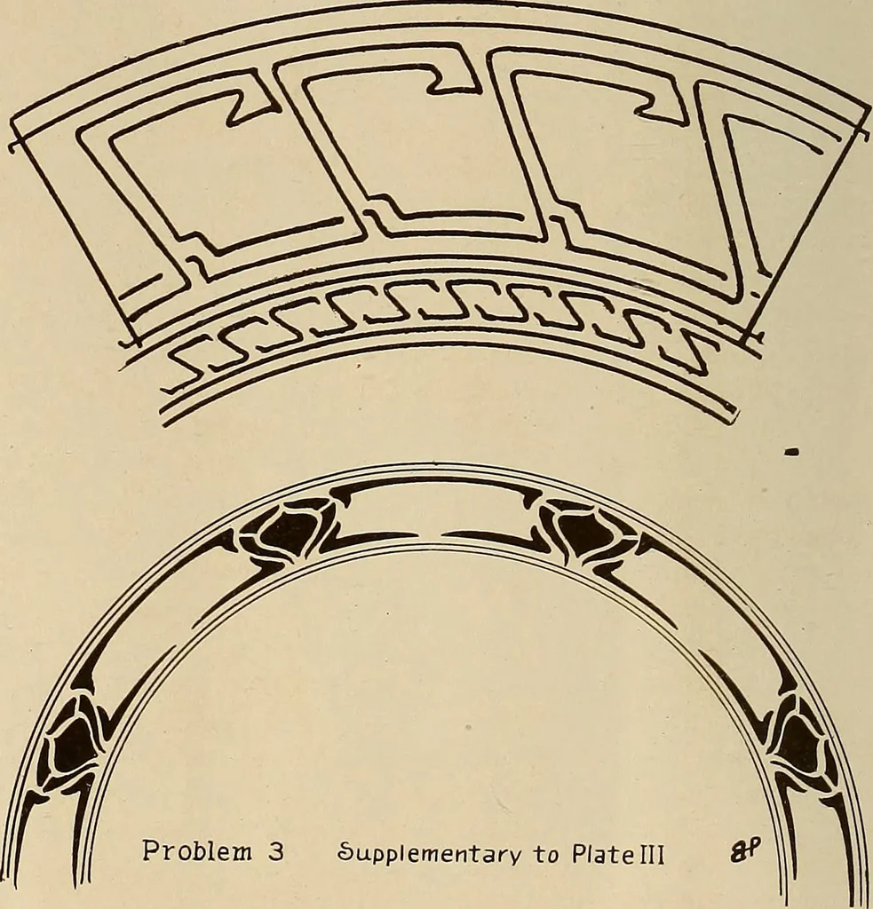 An illustration from Keramic studio, 1899, leaf 137