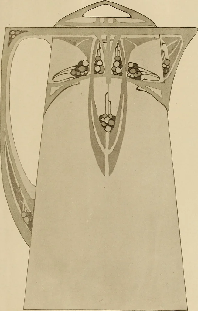 An illustration from Keramic studio, 1899, leaf 140