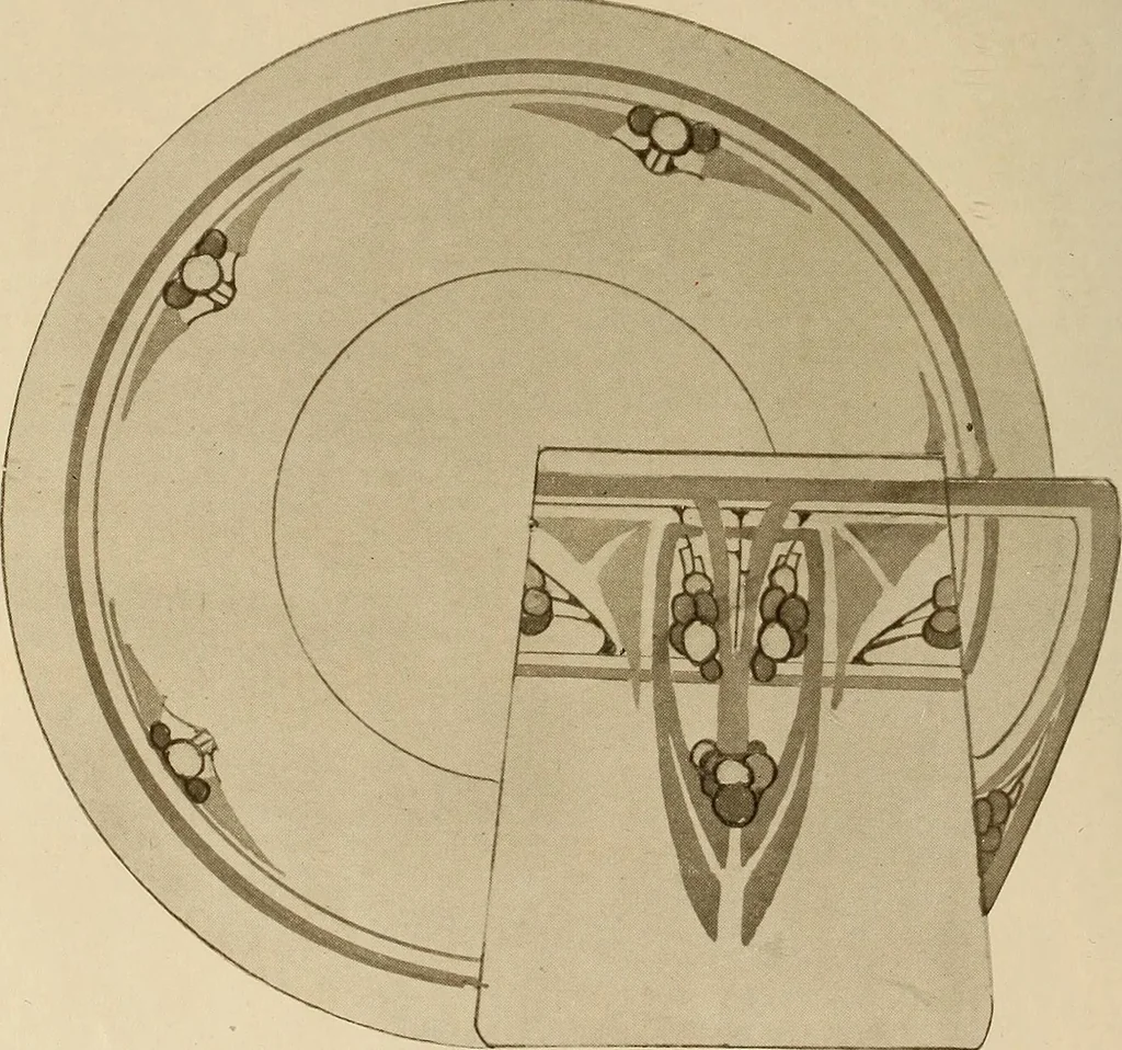 An illustration from Keramic studio, 1899, leaf 143