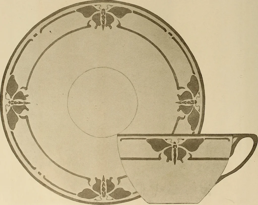 An illustration from Keramic studio, 1899, leaf 149
