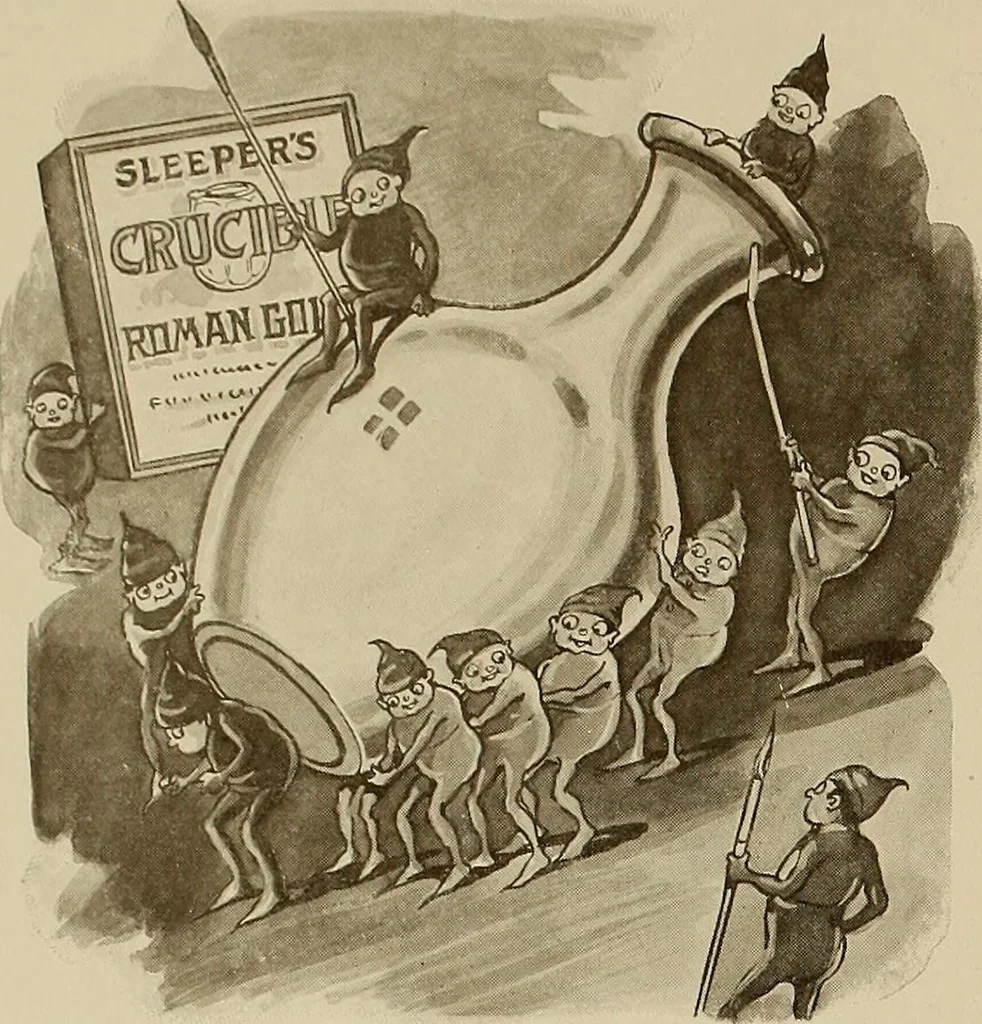 An illustration from Keramic studio, 1899, leaf 15