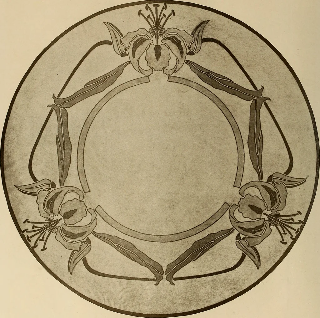 An illustration from Keramic studio, 1899, leaf 155