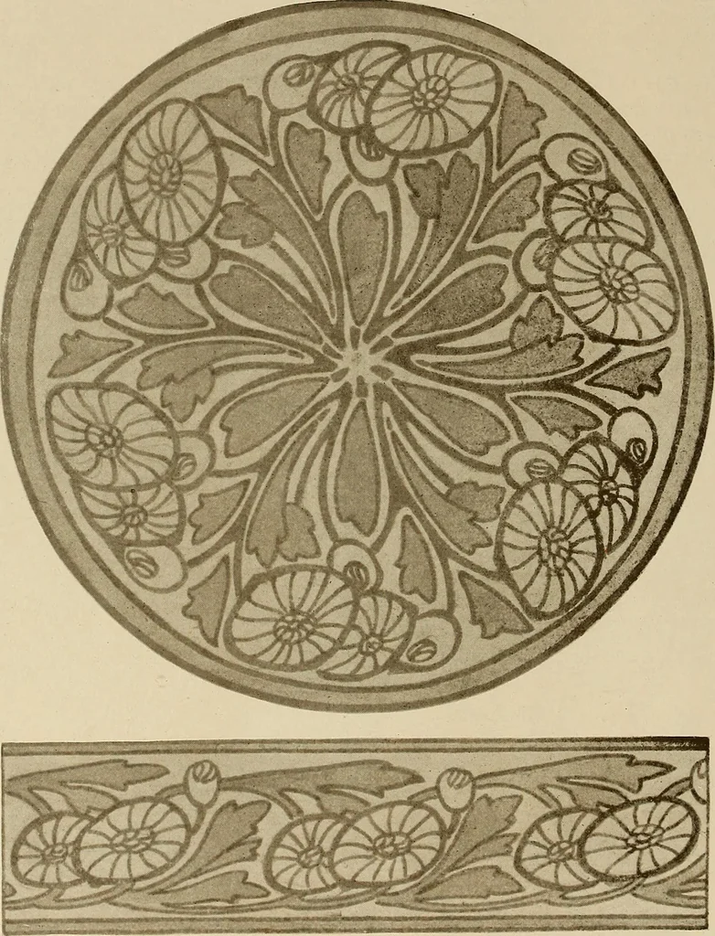 An illustration from Keramic studio, 1899, leaf 171