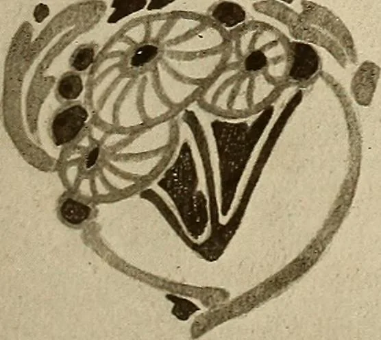 An illustration from Keramic studio, 1899, leaf 172
