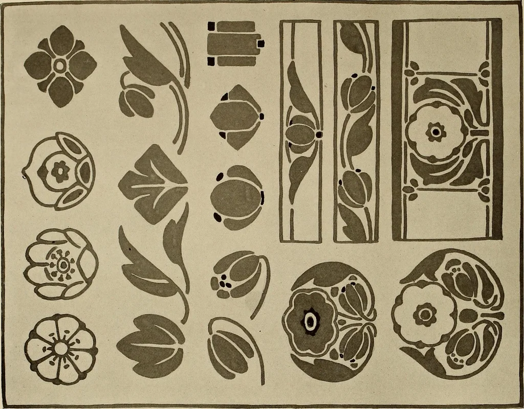 An illustration from Keramic studio, 1899, leaf 173
