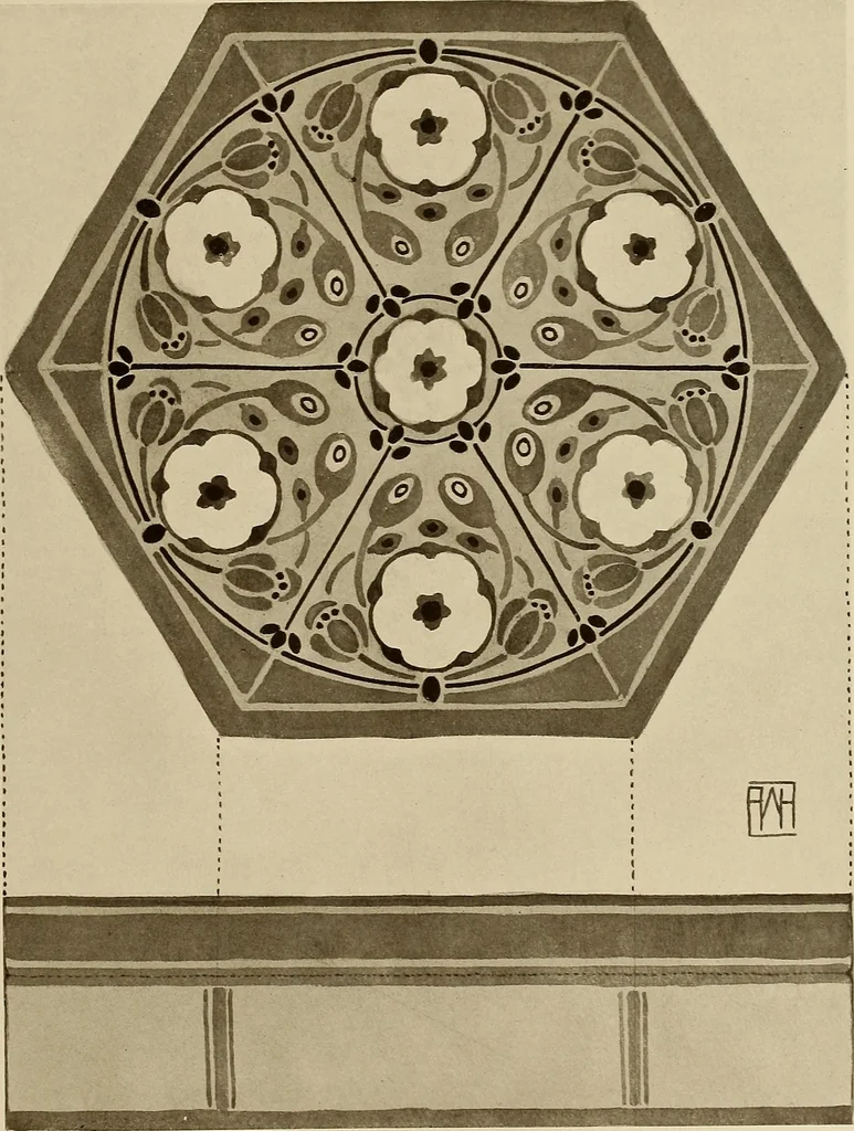 An illustration from Keramic studio, 1899, leaf 180