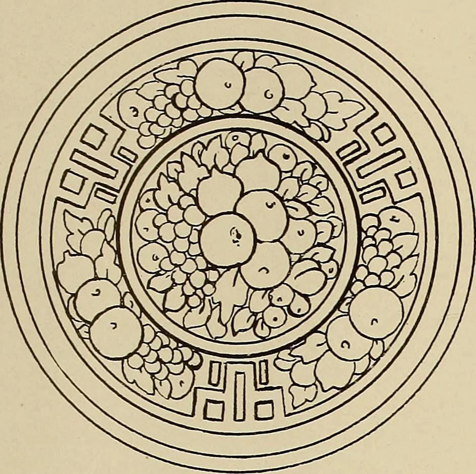 An illustration from Keramic studio, 1899, leaf 182
