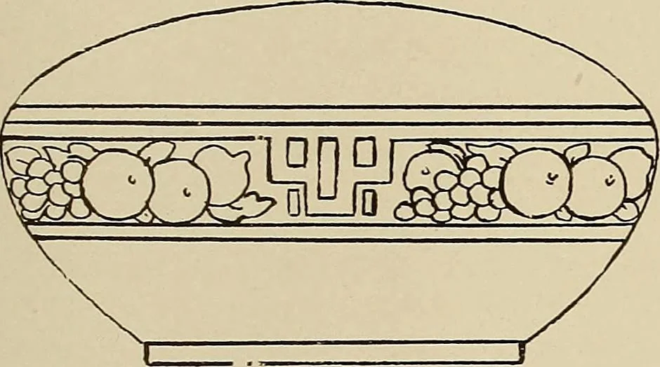 An illustration from Keramic studio, 1899, leaf 182