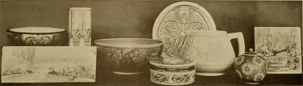An illustration from Keramic studio, 1899, leaf 200